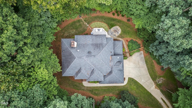 603 Edburton Ct, Hillsborough, NC 27278 - aerial view of property and surrounding area