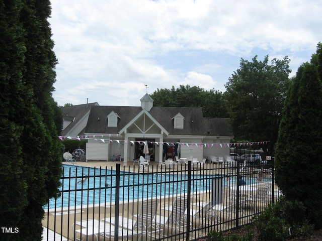 603 Edburton Ct, Hillsborough, NC 27278 - community pool featuring a patio area
