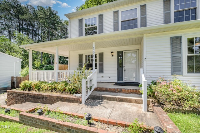 2817 Henslowe Dr, Raleigh, NC 27603 - view of front of property featuring covered porch