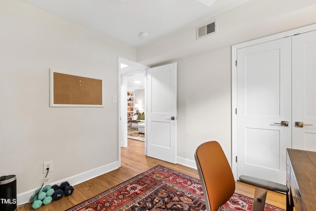 433 Rosehaven Dr, Raleigh, NC 27609 - office space with light wood-style floors and baseboards