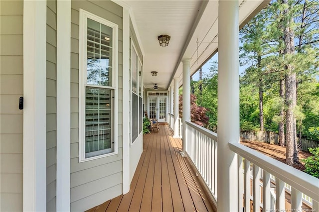 6558 Countryside Dr, Fayetteville, NC 28311 - view of wooden porch