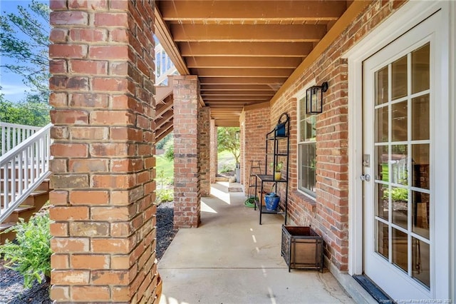 6558 Countryside Dr, Fayetteville, NC 28311 - view of covered porch