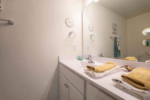 303 Enfield Dr, Carthage, NC 28327 - bathroom with vanity and toilet