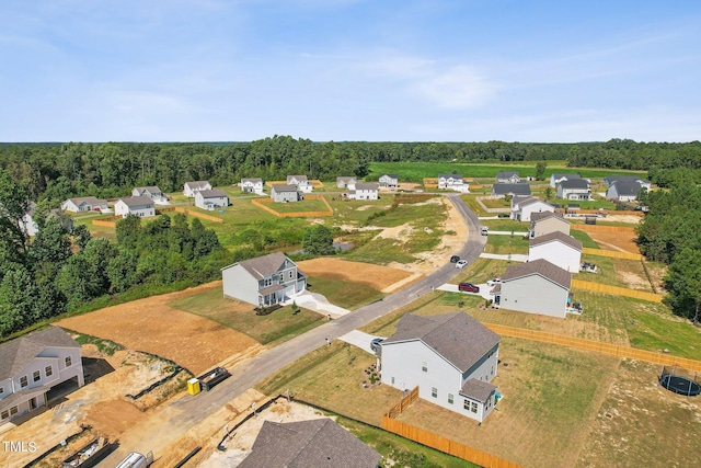303 Enfield Dr, Carthage, NC 28327 - aerial perspective of suburban area