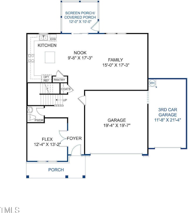 303 Enfield Dr, Carthage, NC 28327 - property floor plan