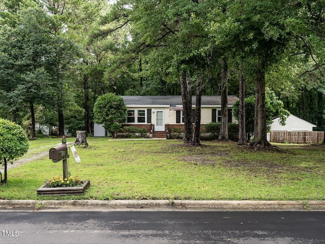 203 Lane Of Sir Kay, Garner, NC 27529 - view of front of house featuring brick siding