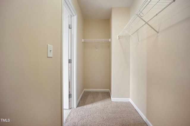 702 Calavaras Ln, Knightdale, NC 27545 - spacious closet featuring carpet floors