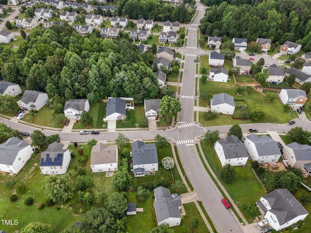 702 Calavaras Ln, Knightdale, NC 27545 - aerial view of property's location featuring nearby suburban area