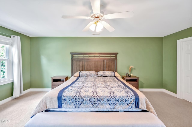 100 Highfield Ave, Cary, NC 27519 - carpeted bedroom featuring baseboards and a ceiling fan