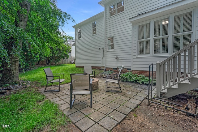 12 Gatesway Ct, Durham, NC 27707 - view of patio