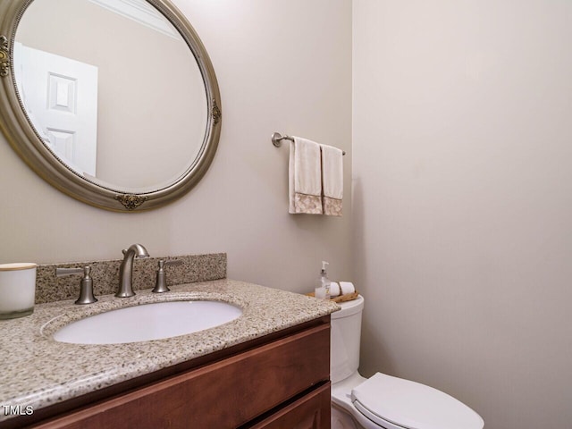 8504 Carlton Oaks Dr, Wake Forest, NC 27587 - bathroom featuring toilet and vanity