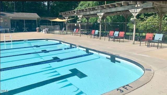 1505 Clermont Rd Unit 15, Durham, NC 27713 - community pool featuring a patio area