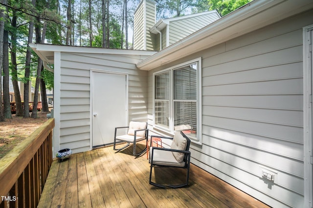213 Bracken Ct, Raleigh, NC 27615 - view of deck