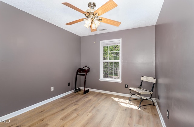 2600 Dwight Pl, Raleigh, NC 27610 - unfurnished room with light wood finished floors and a ceiling fan
