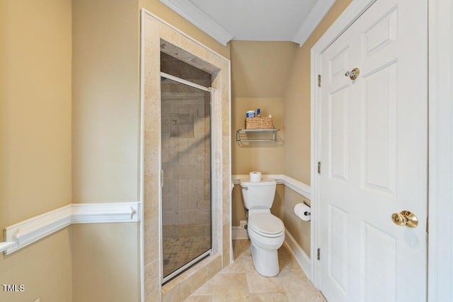 305 Lochridge Dr, Roxboro, NC 27573 - bathroom featuring a shower stall and tile patterned floors