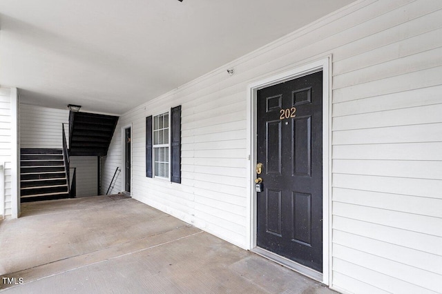 1851 Trailwood Heights Ln, Raleigh, NC 27603 - entrance to property featuring covered porch
