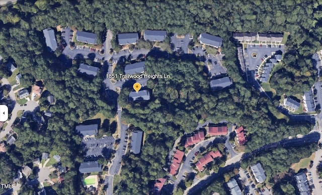 1851 Trailwood Heights Ln, Raleigh, NC 27603 - map of property location