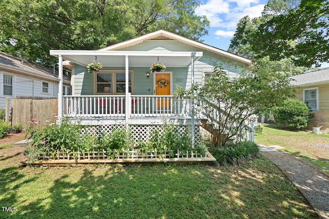 2322 Stroller Ave, Durham, NC 27705 - view of front of house with a porch
