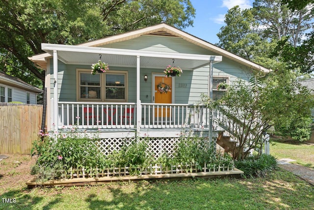 2322 Stroller Ave, Durham, NC 27705 - view of front of home featuring covered porch