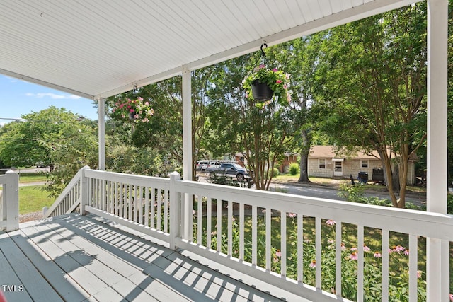 2322 Stroller Ave, Durham, NC 27705 - view of deck