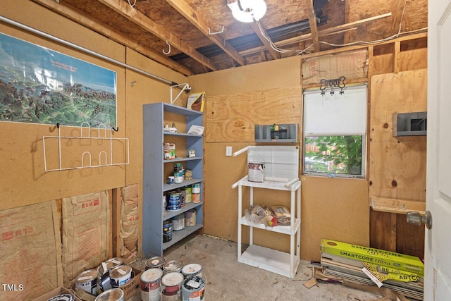 2322 Stroller Ave, Durham, NC 27705 - misc room with concrete floors