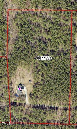450 Rustic Ln, Sanford, NC 27330 - map of property location with property boundaries highlighted