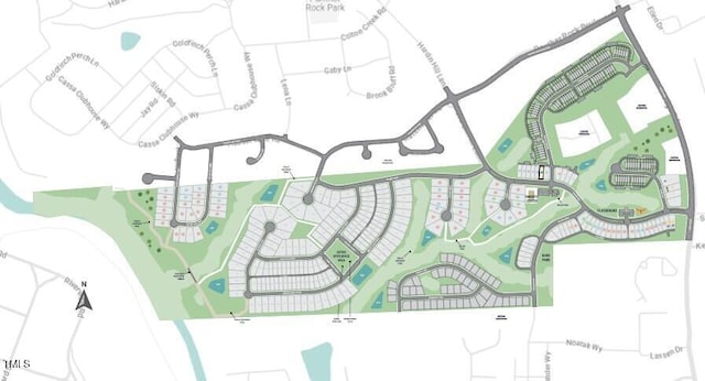 1061 Hardin Hill Ln, Knightdale, NC 27545 - parcel map