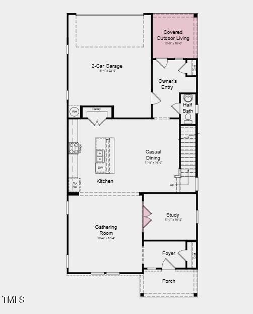 1061 Hardin Hill Ln, Knightdale, NC 27545 - view of property floor plan