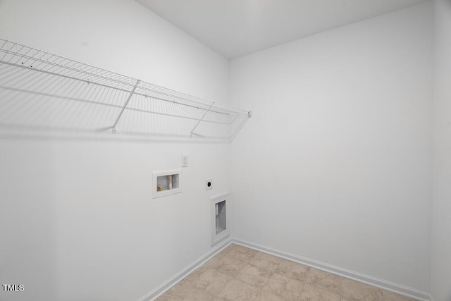 1061 Hardin Hill Ln, Knightdale, NC 27545 - laundry area with electric dryer hookup and washer hookup