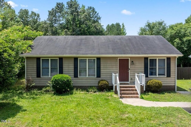 3624 Meadow Creek Ln, Raleigh, NC 27616 - view of front of home with roof with shingles