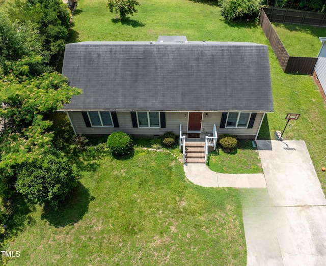 3624 Meadow Creek Ln, Raleigh, NC 27616 - view of front of home with a shingled roof