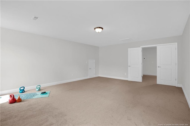 66 S Hawks Ridge Ln, Smithfield, NC 27577 - empty room featuring baseboards and carpet floors