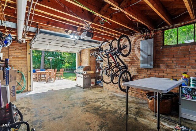 1100 Brooks Ave, Raleigh, NC 27607 - garage with electric panel