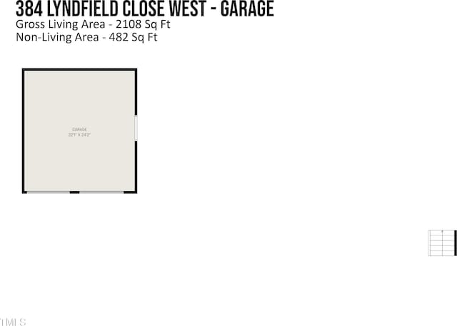 384 Lyndfield Cl W, Pittsboro, NC 27312 - view of room layout