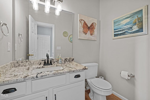 15 Smoketree Ct, Durham, NC 27712 - bathroom featuring vanity and wood finished floors