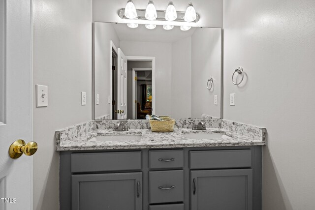 15 Smoketree Ct, Durham, NC 27712 - bathroom with double vanity