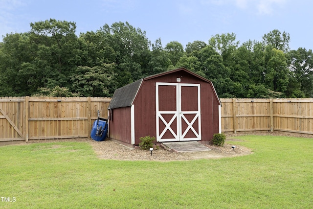 2320 Marks Creek Rd, Knightdale, NC 27545 - view of shed with a fenced backyard