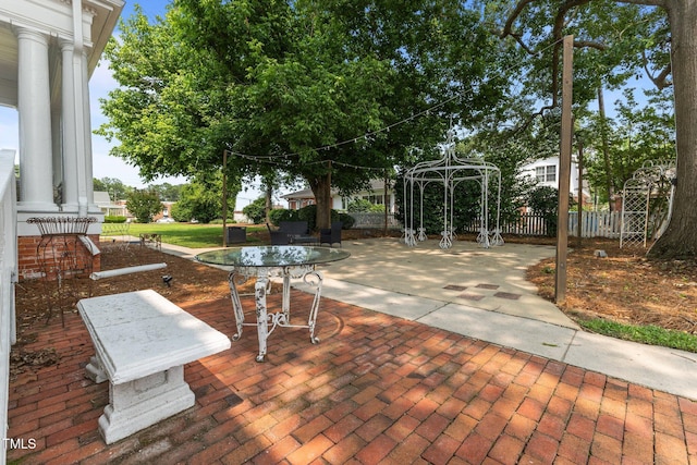 309 W Divine St, Dunn, NC 28334 - view of patio / terrace