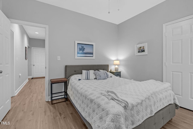 200 Holly Branch Dr, Holly Springs, NC 27540 - bedroom featuring wood finished floors and recessed lighting