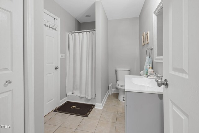 200 Holly Branch Dr, Holly Springs, NC 27540 - full bathroom featuring tile patterned floors and vanity