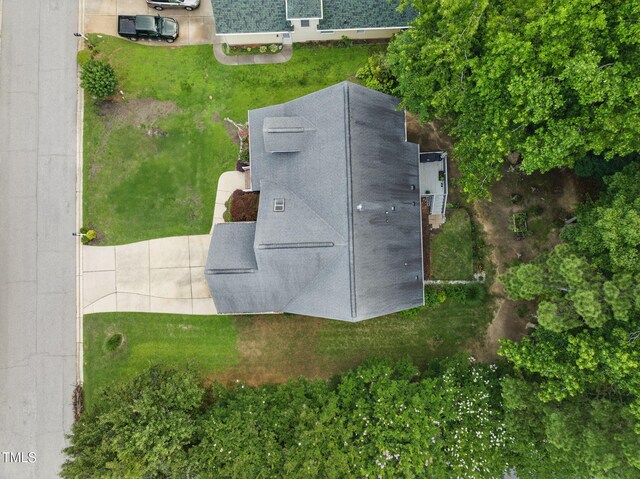 200 Holly Branch Dr, Holly Springs, NC 27540 - view from above of property