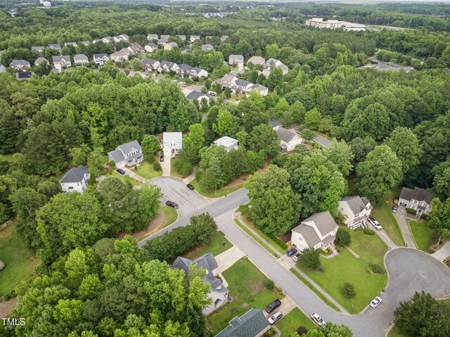 200 Holly Branch Dr, Holly Springs, NC 27540 - aerial perspective of suburban area