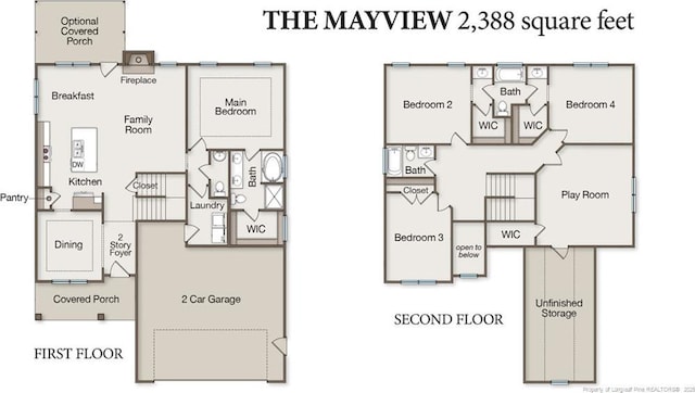 3342 Scotscraig Rd, Fayetteville, NC 28306 - floor plan / room layout