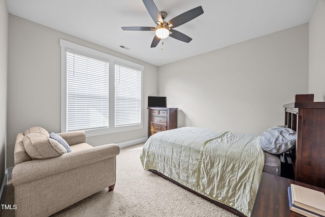 7410 Chouder Ln, Wake Forest, NC 27587 - bedroom featuring carpet and ceiling fan
