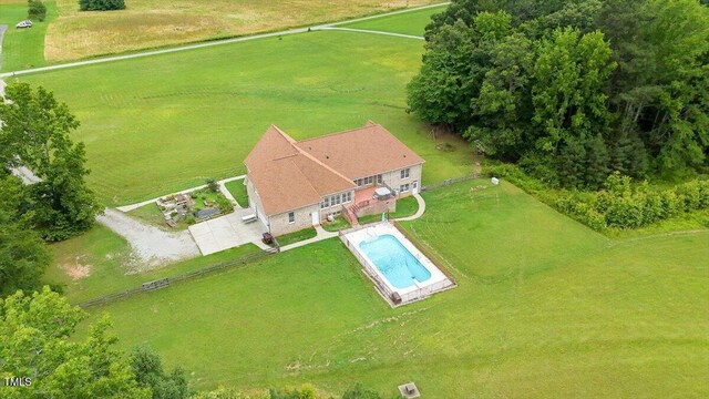 8415 Meadow View Ln, Bahama, NC 27503 - view of rural area featuring a pool