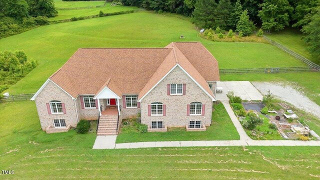 8415 Meadow View Ln, Bahama, NC 27503 - view of front facade