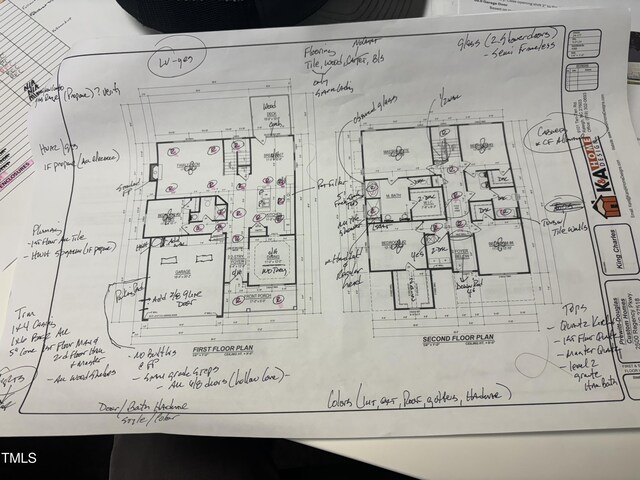 4035 King Charles Rd, Durham, NC 27707 - view of property floor plan