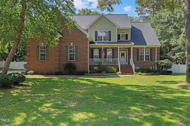 102 Sevendales Dr, Goldsboro, NC 27534 - traditional home featuring covered porch and brick siding