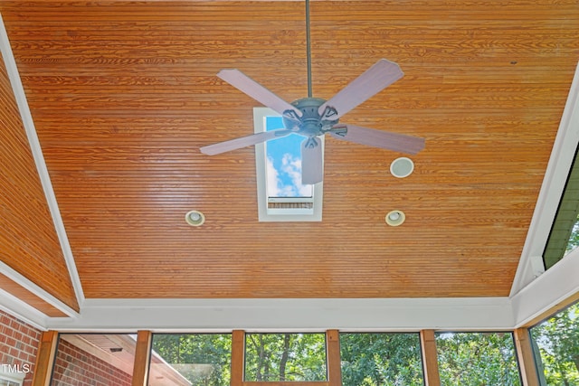 102 Sevendales Dr, Goldsboro, NC 27534 - detailed view of ceiling fan and wooden ceiling