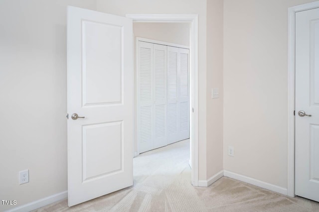 732 Suffield Way, Cary, NC 27519 - unfurnished bedroom with light colored carpet and a closet